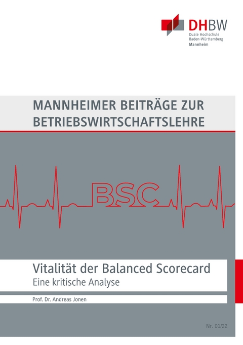 Vitalit&auml;t der Balanced Scorecard - Andreas Jonen