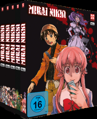 Mirai Nikki - Gesamtausgabe - Bundle - Vol.1-5 - DVD