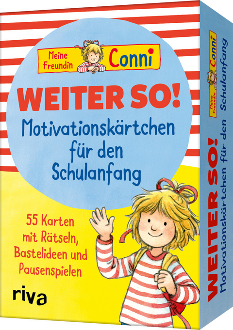 Meine Freundin Conni &ndash; Weiter so! &ndash; Motivationsk&auml;rtchen f&uuml;r den Schulanfang