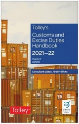 Tolley's Customs and Excise Duties Handbook Set 2021-2022 - The Tolley Technical Tax Team