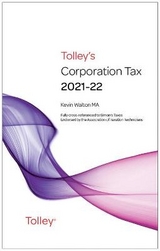 Tolley's Corporation Tax 2021-22 Main Annual - Walton, Kevin