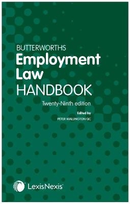 Butterworths Employment Law Handbook - 