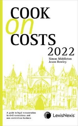Cook on Costs 2022 - Middleton, Simon; Rowley, Master Jason