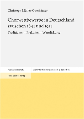 Chorwettbewerbe in Deutschland zwischen 1841 und 1914
