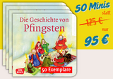 Die Geschichte von Pfingsten. Mini-Bilderbuch. Paket mit 50 Exemplaren zum Vorteilspreis - Susanne Brandt, Klaus-Uwe Nommensen