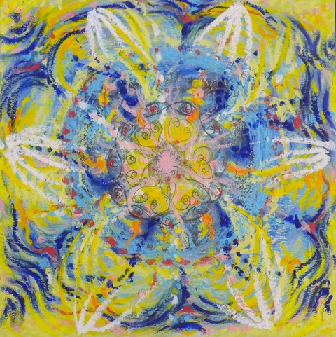 Triptychon Erzengel Uriel - Ines Siri Trost