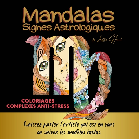 Mandalas signes astrologiques - Lhattie Haniel