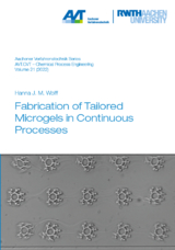 Fabrication of Tailored Microgels in Continuous Processes - Hanna J. M. Wolff