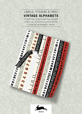 Vintage Alphabets: Label & Sticker Book
