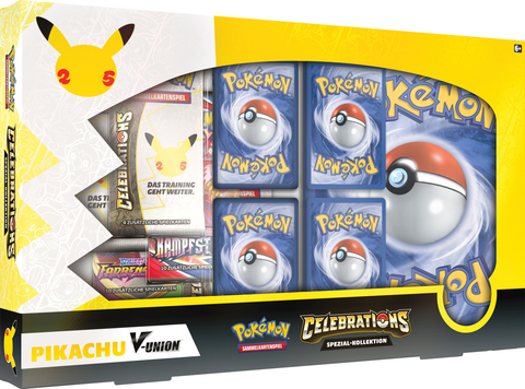 Pok&eacute;mon 25th Anniversary Celebrations V-Union Spezial-Kollektion (deutsch) (Sammelkartenspiel)