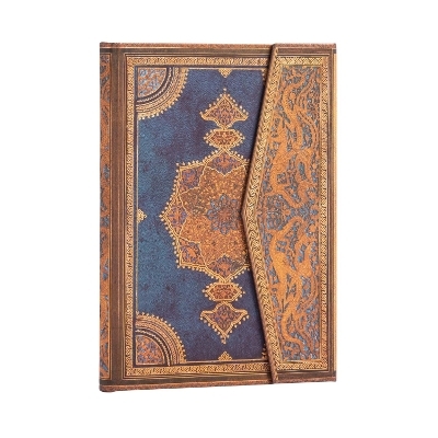 Safavid Indigo (Safavid Binding Art) Midi Unlined Hardcover Journal -  Paperblanks