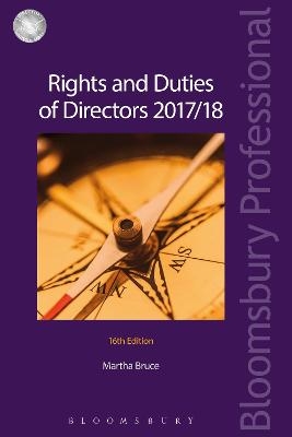 Rights and Duties of Directors 2017/18 - Martha Bruce