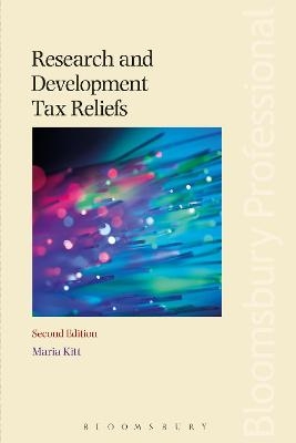Research and Development Tax Reliefs - Maria Kitt