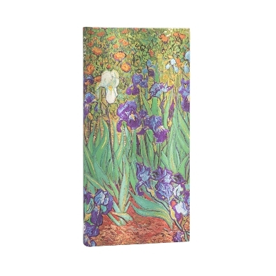 Van Gogh&rsquo;s Irises Slim Lined Hardcover Journal -  Paperblanks