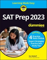 SAT Prep 2023 For Dummies with Online Practice - Woldoff, Ron