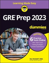 GRE Prep 2023 For Dummies with Online Practice - Woldoff, Ron