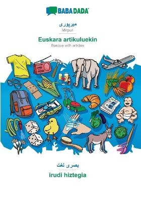 BABADADA, Mirpuri (in arabic script) - Euskara artikuluekin, visual dictionary (in arabic script) - irudi hiztegia