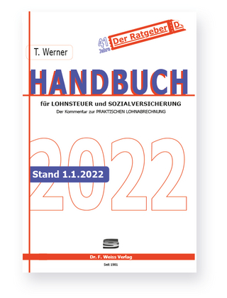 Handbuch für Lohnsteuer und Sozialversicherung 2022