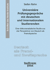 Universit&auml;re Pr&uuml;fungsgespr&auml;che mit deutschen und internationalen Studierenden - Stefan Rahn
