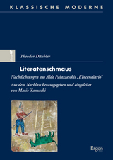 Theodor D&auml;ubler: Literatenschmaus - 
