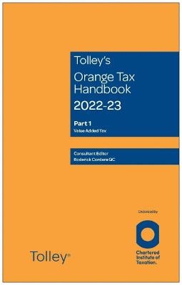 Tolley's Orange Tax Handbook 2022-23