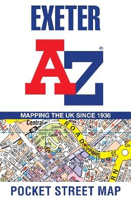 Exeter A-Z Pocket Street Map -  A-Z Maps