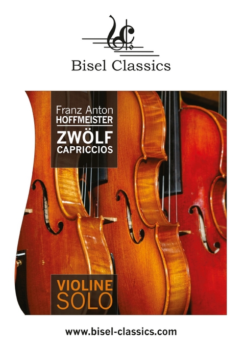 Zw&ouml;lf Capriccios f&uuml;r Violine Solo - Franz Anton Hoffmeister