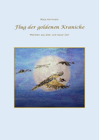 Flug der goldenen Kraniche
