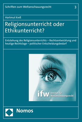 Religionsunterricht oder Ethikunterricht? - Hartmut Kre&szlig;