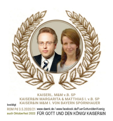 F&Uuml;R GOTT UND DEN K&Ouml;NIG/ KAISER&IN