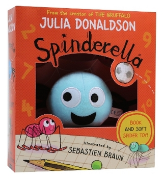 Spinderella Book & Plush Set