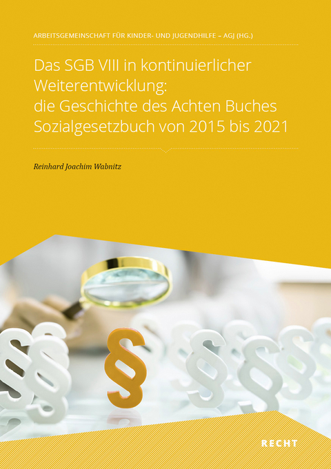 Das SGB VIII in kontinuierlicher Weiterentwicklung: die Geschichte des Achten Buches Sozialgesetzbuch von 2015 bis 2021 - Reinhard Joachim Wabnitz