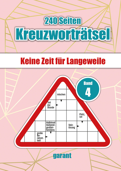 Kreuzwortr&auml;tsel im Taschenbuchformat 4