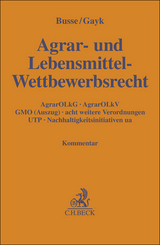 AgrarOLkG GMO - Agrarorganisationen-und-Lieferketten-Gesetz, Gemeinsame Marktorganisations-VO - 