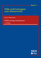 Falltraining Lohnsteuer - Achim Neumann
