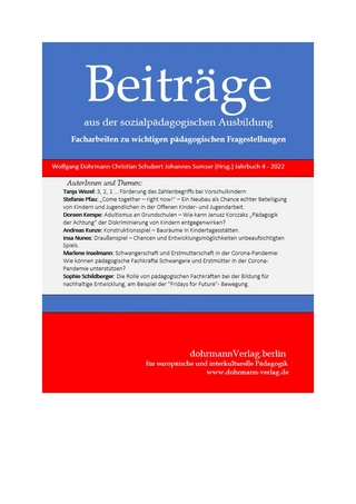 Beiträge aus der sozialpädagogischen Ausbildung