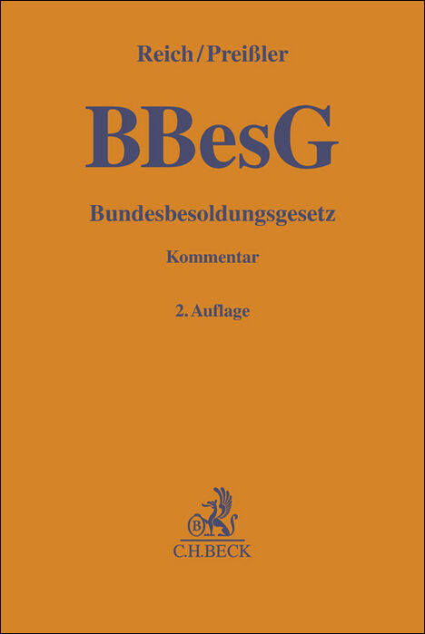 Bundesbesoldungsgesetz. BBesG - Andreas Reich, Ulrike Preißler