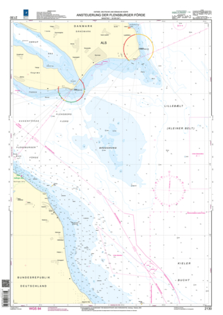 Ansteuerung der Flensburger Förde