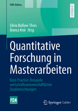 Quantitative Forschung in Masterarbeiten - 