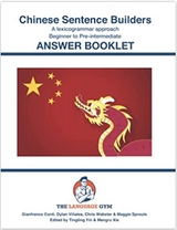 CHINESE SENTENCE BUILDERS - Beginners - Conti Dr. Gianfranco