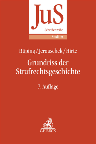 Grundriss der Strafrechtsgeschichte
