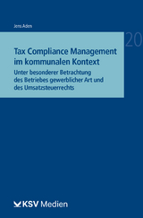 Tax Compliance Management im kommunalen Kontext - Jens Aden