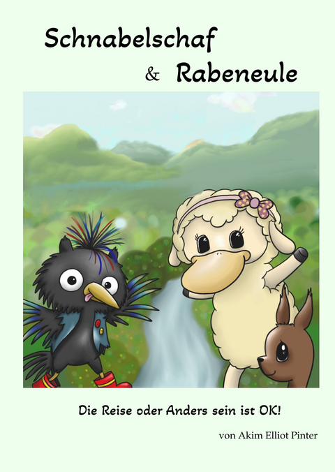 Schnabelschaf und Rabeneule