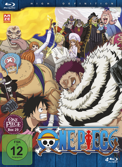 One Piece - TV-Serie - Box 29 (Episoden 854-877) [4 Blu-rays] - Hiroaki Miyamoto, Junji Shimizu, K&ocirc;nosuke Uda, Munehisa Sakai