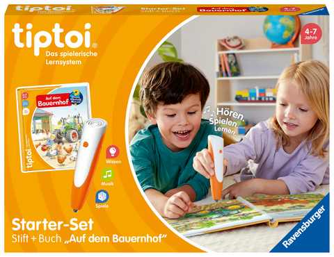 tiptoi&reg; Starter-Set: Stift und Bauernhof-Buch - ab 4 Jahre - Inka Friese