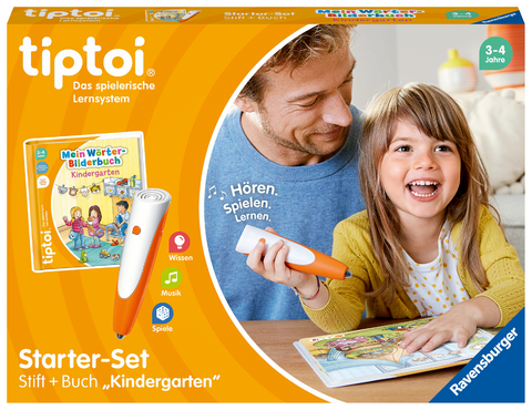 tiptoi&reg; Starter-Set: Stift und W&ouml;rter-Bilderbuch Kindergarten - ab 3 Jahre - Sandra Grimm