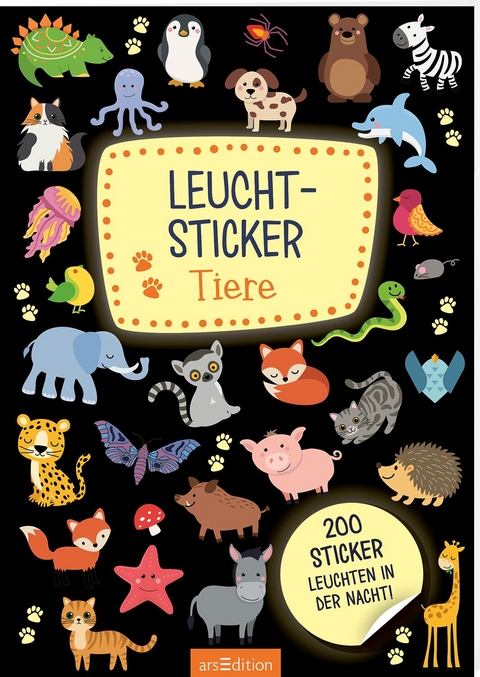 Leucht-Sticker &ndash; Tiere