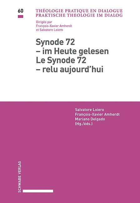 Synode 72 &ndash; im Heute gelesen / Le Synode 72 &ndash; relu aujourd&rsquo;hui - 