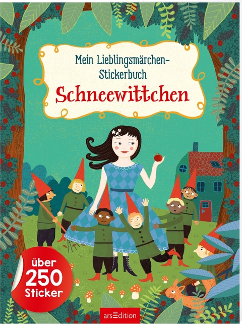 Mein Lieblingsm&auml;rchen-Stickerbuch &ndash; Schneewittchen