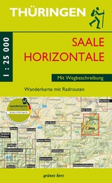 Wanderkarte Saalehorizontale - 